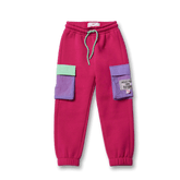 Contrast Flap Pockets Jogger